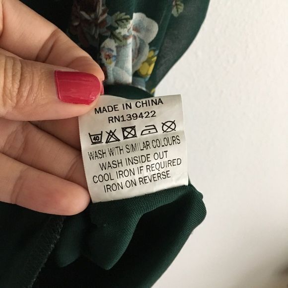 3/$15- Tobi Floral Print Mini‎ Shift Dress Lined Sh - Picture 5 of 6